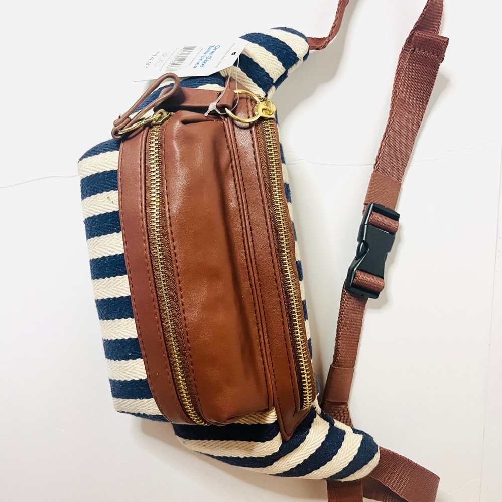 Stripe Fanny pack